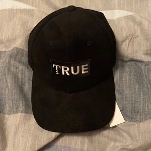 True Religion Suede Cap